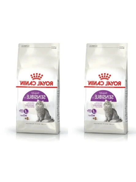 Sindirim Hassasiyeti Olan Kediler İçin Kuru Mama - 400 g x 2 Adet ürün görseli 1
