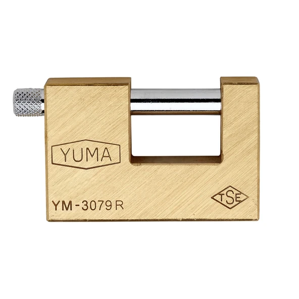 Kayar Milli Asma Kilit 79mm Ym-3079 Pirinç ürün görseli 1