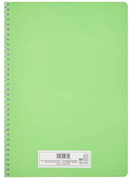A4 Boyutunda 144 Yapraklı Kareli Defter - Resim 2