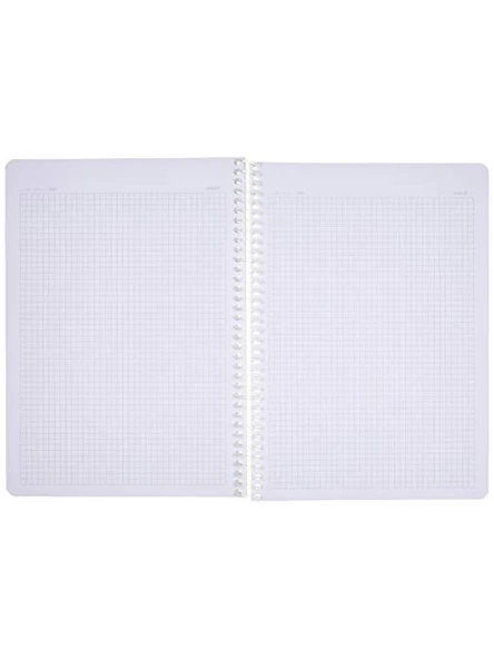 A4 Boyutunda 144 Yapraklı Kareli Defter - Resim 3