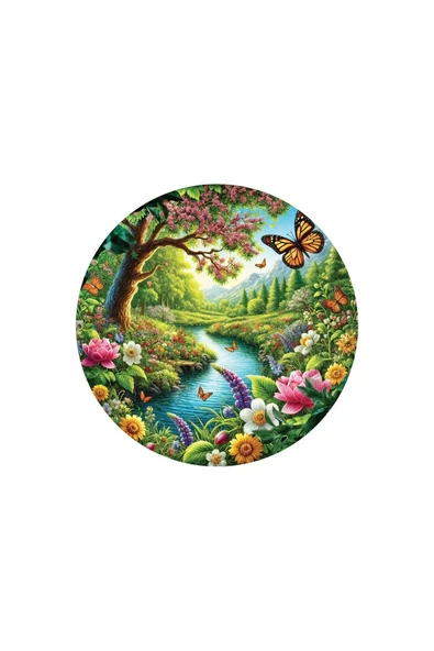 Art Puzzle Monarkin Bahçesi 570 Parça 45710 - Resim 2