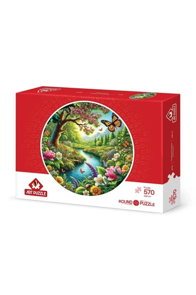 Art Puzzle Monarkin Bahçesi 570 Parça 45710 ürün görseli 1