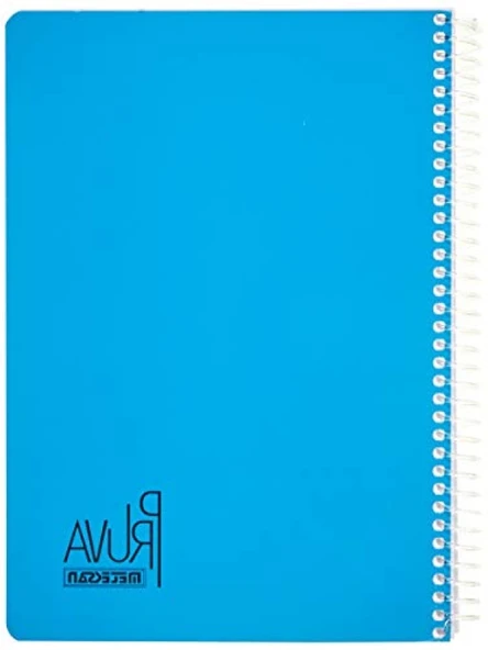 A4 Spiralli Karton Kapaklı Defter - 144 Yaprak - Kareli ürün görseli 1