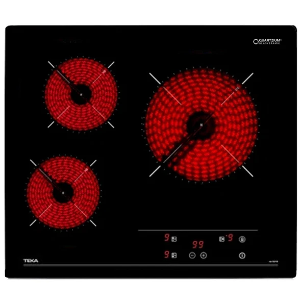 Teka TB 5303 Elektrikli Siyah Cam Ankastre Ocak ürün görseli 1
