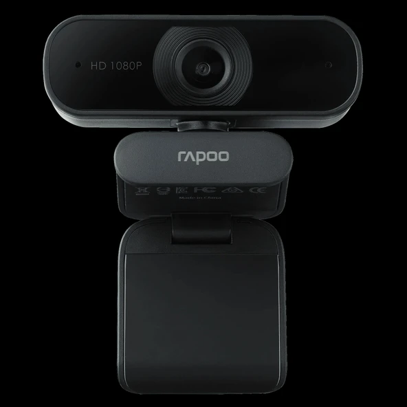RAPOO C260 1080P HD WEB CAMERA BLACK 19847 - Resim 2