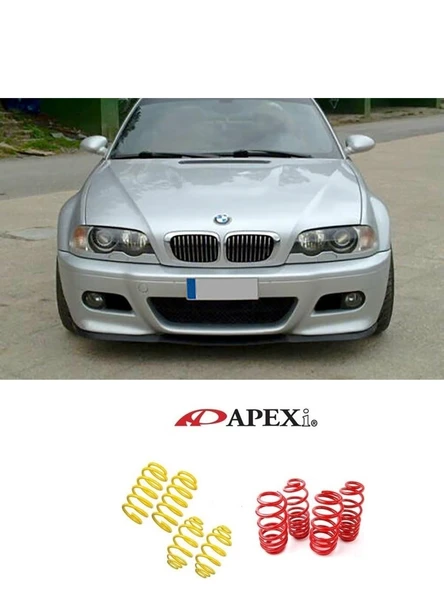 bmw e46 apexi 4.cm spor helezon yay ürün görseli 1