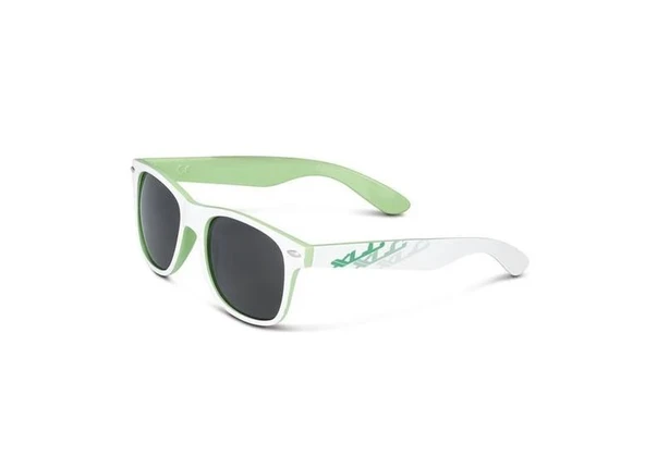 XLC Rayban Tek Camlı Gözlük Yeşil Beyaz ürün görseli 1