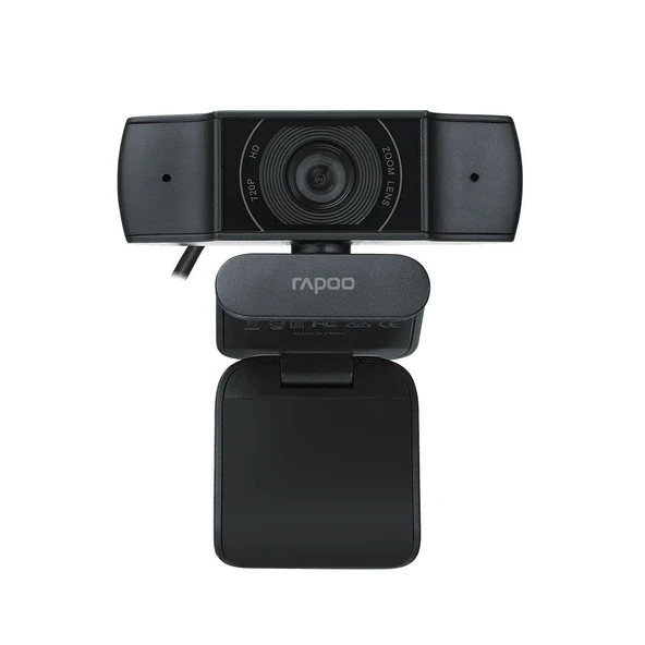 RAPOO C200 720P HD WEB CAMERA BLACK 19880 - Resim 4