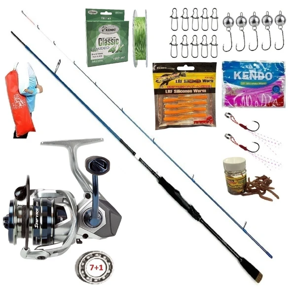 Okuma Safyre 2500 213mm 0,5-7gr Oslo Rock Game Lrf Olta Takımı Seti ürün görseli 1