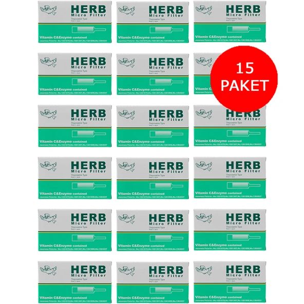 Herb Micro Filter Kullanat Sigara Ağızlığı 10 Lu 15 Paket ürün görseli 1
