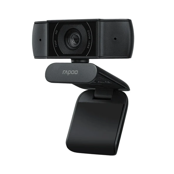 RAPOO C200 720P HD WEB CAMERA BLACK 19880 - Resim 2