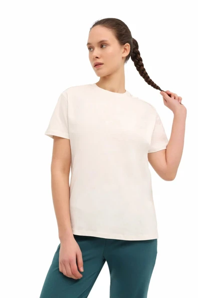 Lumberjack   6M WB 11ADA 6FX EKRU Kadın Bej T-Shirt - 014A ürün görseli 1