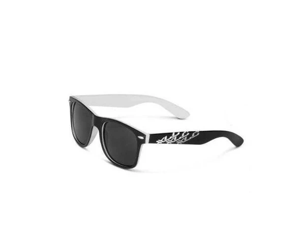 XLC Rayban Tek Camlı Gözlük Siyah Beyaz ürün görseli 1