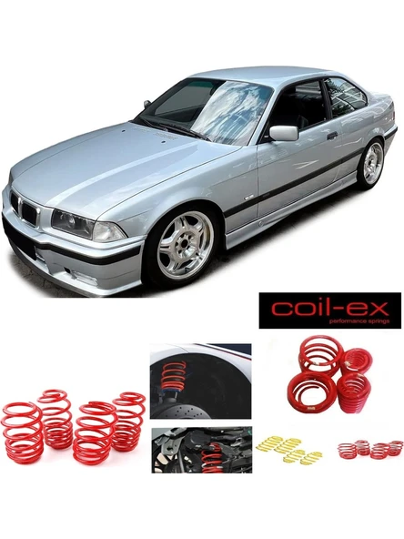 bmw e36 coil-ex 4.cm spor helezon yay ürün görseli 1