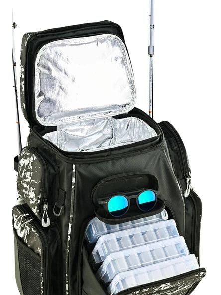 Fujin Valhalla Big Pack – Full Modüler Balıkçı Sırt Çantası - Resim 8
