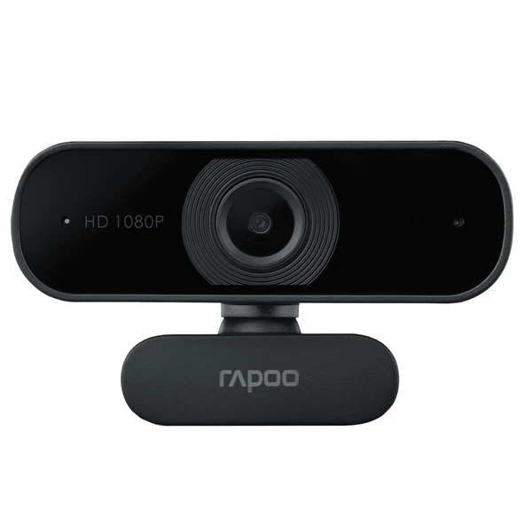 RAPOO C260 1080P HD WEB CAMERA BLACK 19847 ürün görseli 1