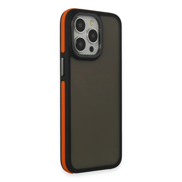 Newface iPhone 13 Pro Max Harvel Kapak - Turuncu - Resim 2