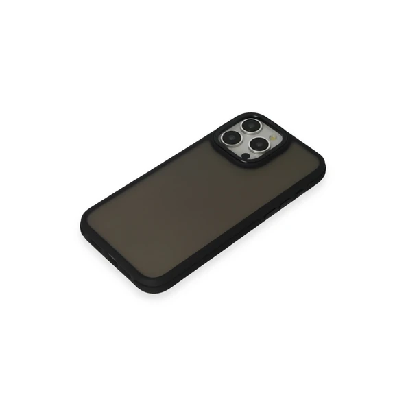 Newface iPhone 13 Pro Max Harvel Kapak - Siyah - Resim 4