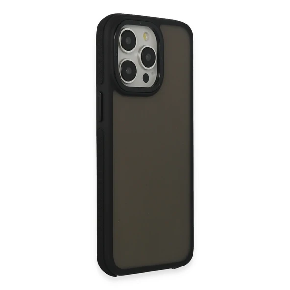 Newface iPhone 13 Pro Max Harvel Kapak - Siyah - Resim 2