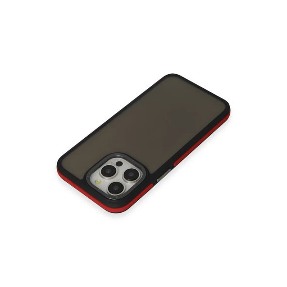 Newface iPhone 13 Pro Max Harvel Kapak - Kırmızı - Resim 3