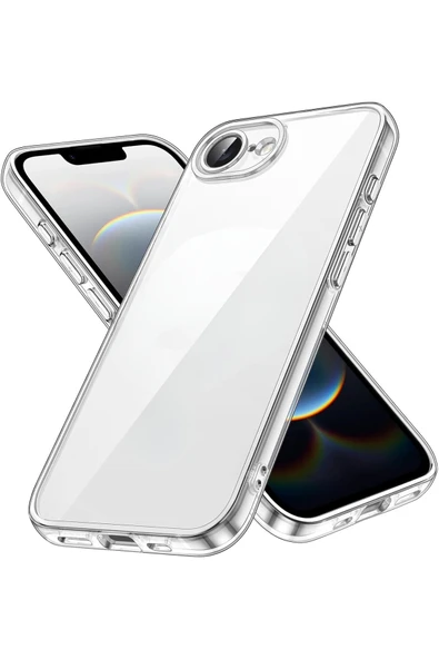 Abatech iPhone 16E Şeffaf Telefon Kılıfı ürün görseli 1