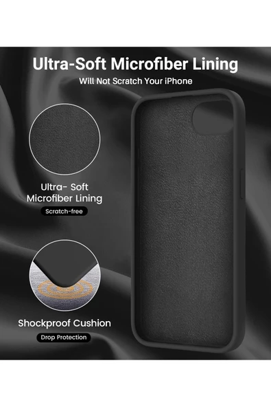 Abatech iPhone 16E Siyah Lansman Kılıf - Resim 2