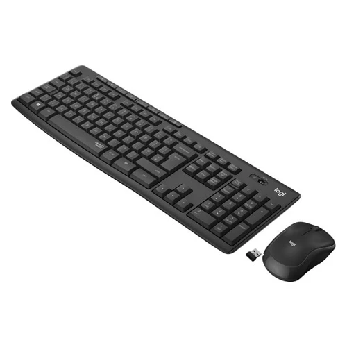 Logitech MK295 Q Kablosuz Usb Siyah Multimedya Klavye/Mouse Set 920-009804 ürün görseli 1