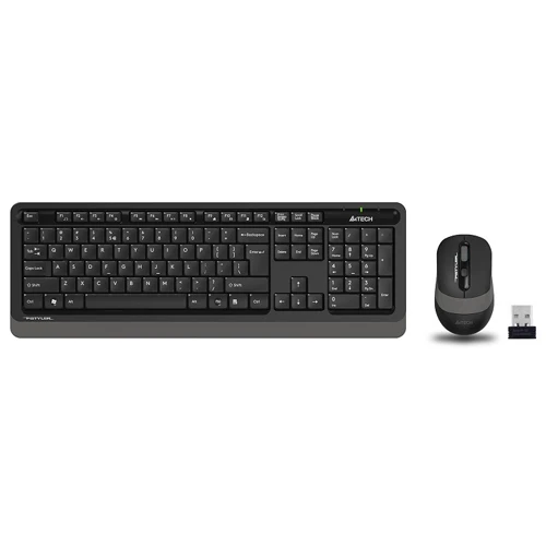 A4 TECH FG1010 Q Kablosuz Gri Multimedya Klavye/Mouse Set ürün görseli 1