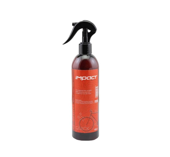 İmpact Bisiklet Cilası - Q-SHINE, Hızlı Cila, 400ml ürün görseli 1