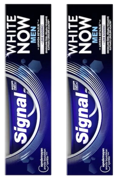 Signal White Now Men Diş Macunu 75 ml 2 Adet ürün görseli 1