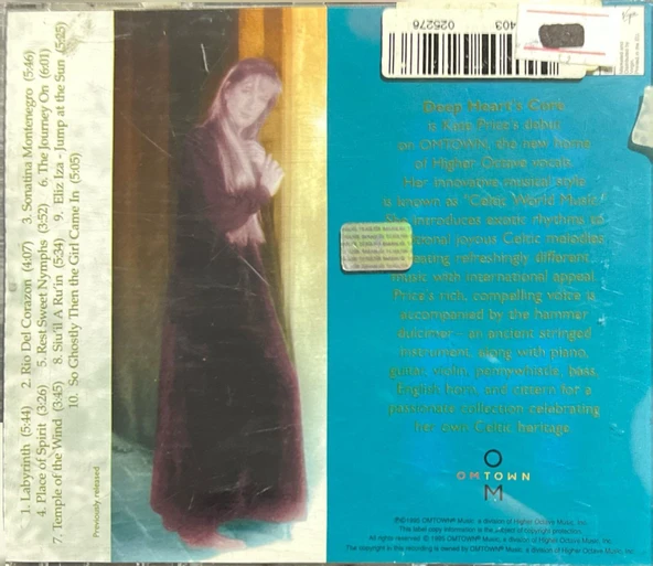 (Plak Değildir CD dir) CD Kate Price Deep Heart's Core CD - Resim 2