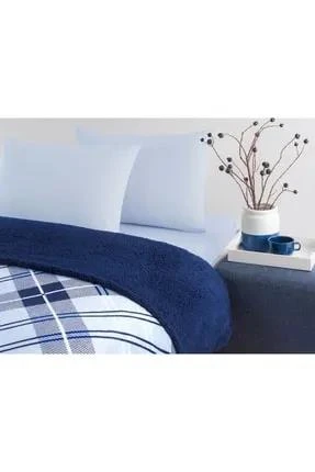 TAÇ WİNTER SET TEK KİŞİLİK RİALTA MAVİ - Resim 3