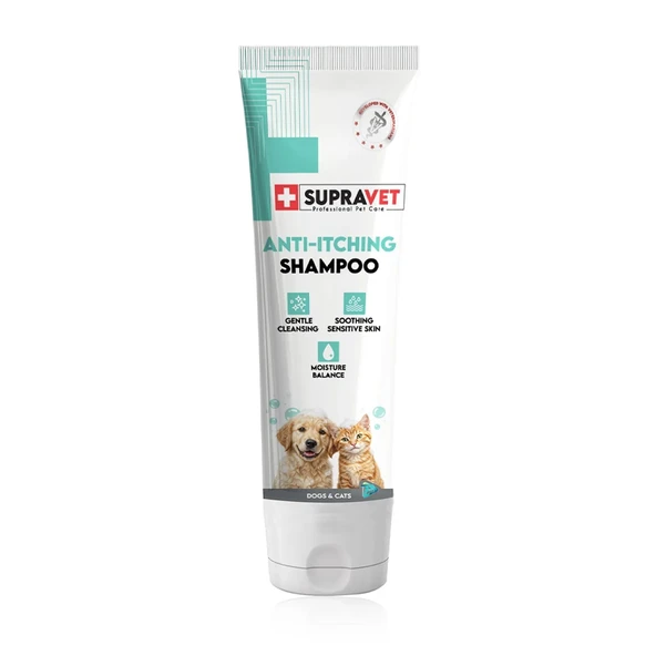 Supravet Anti Itching Kaşıntı Karşıtı Kedi Köpek Şampuanı 200 Ml ürün görseli 1