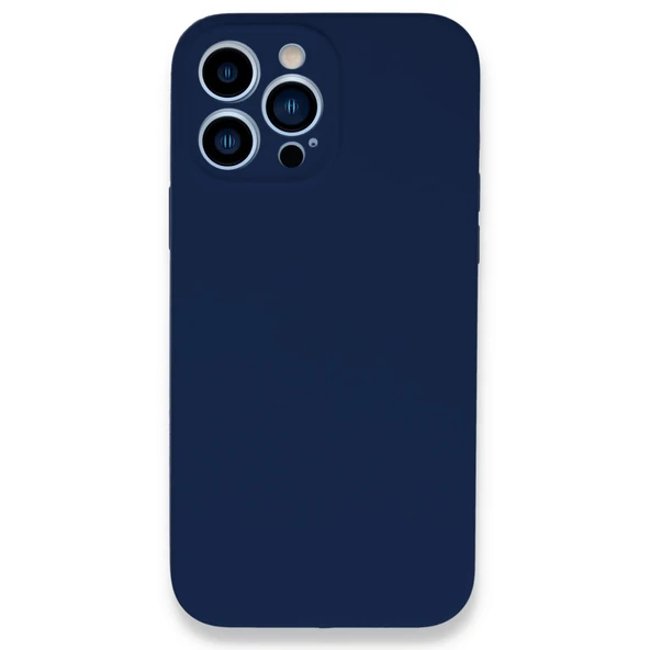 Newface iPhone 13 Pro Kılıf Lansman Legant Silikon - Lacivert ürün görseli 1