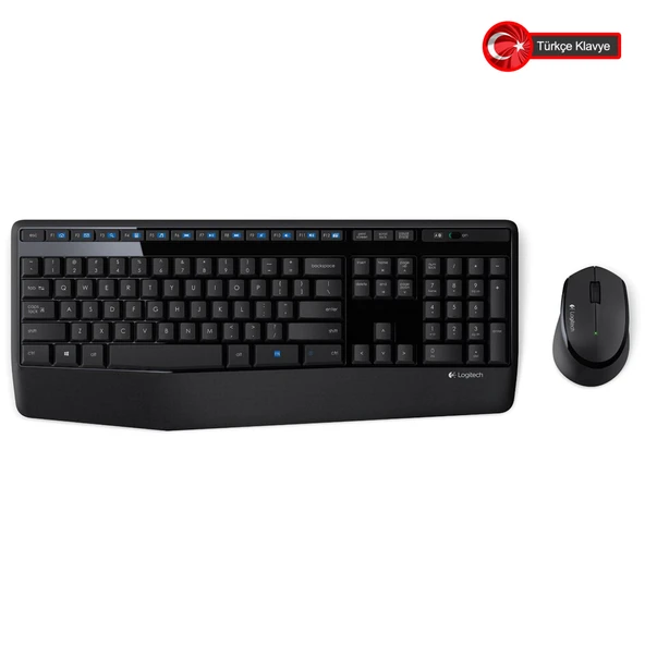 LOGITECH MK345, 920-006514, Kablosuz, Türkçe Q, Klavye Mouse Set ürün görseli 1