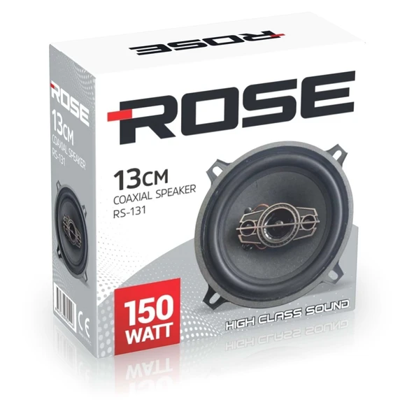 Rose Rs-131 13cm Tweeterli Coaxıal Tekli Hoparlör ürün görseli 1