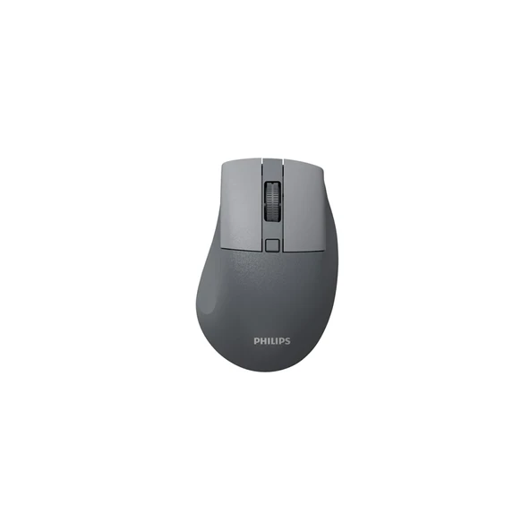 PHILIPS SPK7528G, SESSİZ, Gri, USB Nano  2,4Gh ve Bluetooth Kablosuz, 1600dpi, Optic, 3 Tuşlu Ergonamik Mouse ürün görseli 1