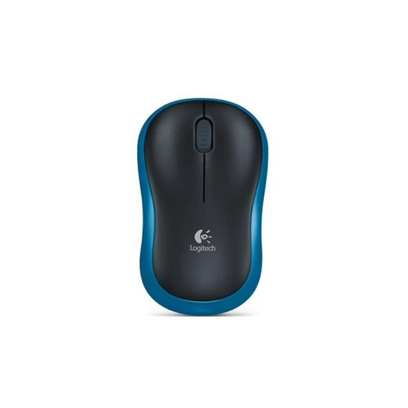 LOGITECH 910-002236, M185 Mavi, USB Nano 2,4G Kablosuz, 1000dpi, Optik, 3 Tuşlu, 12ay Pil Ömrü, Mouse ürün görseli 1