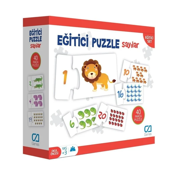 CA.5031 Sinerjim, Eğitici Puzzle Sayılar ürün görseli 1