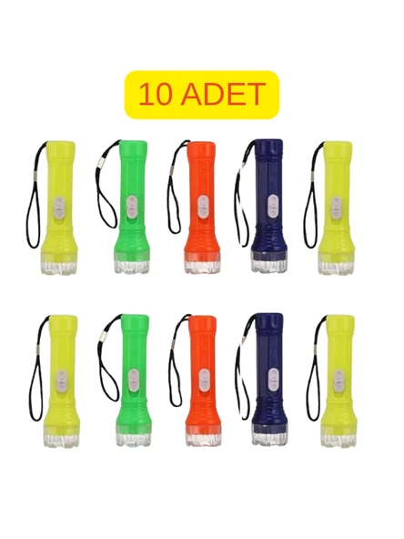 Mucit Home Küçük Led El Feneri Ilk Yardım Feneri 10 Adet ürün görseli 1