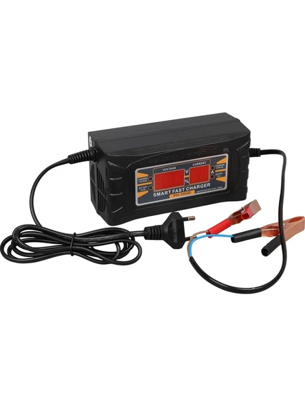 Akulü Araba Icın 12 Volt 6 Amper Maşalı Kıskaç Kablo ve Adaptör - Cihazı Adaptör 6 Amper Kesicili - Hızlı Şarj -6A - Dijital ürün görseli 1