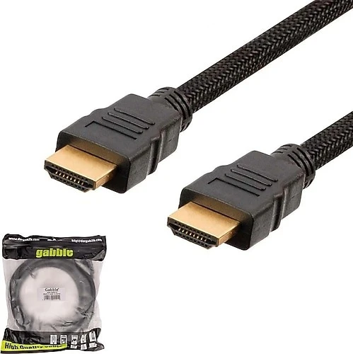 Gabble GAB-HDMI03 HDMI kablo ( 3 Metre ) ürün görseli 1