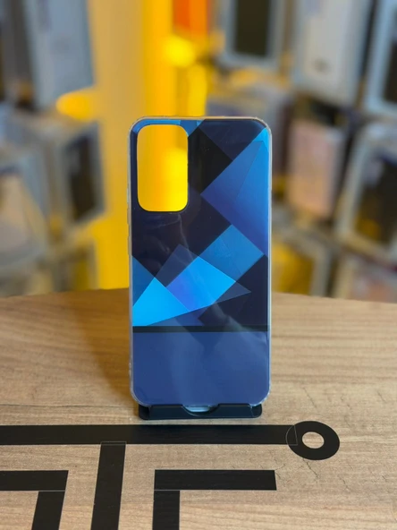 Samsung S24 FE Uyumlu Kristal Görünümlü Geometrik Desenli Parlak Kılıf ürün görseli 1