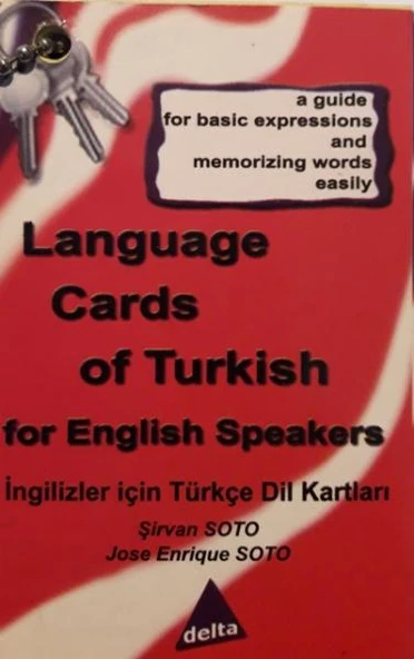 Language Cards Of Turkish For English Speakers ürün görseli 1
