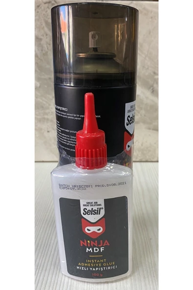 Selsil Ninja Büyük Boy Hızlı Yapıştırıcı Kit 400ml, 100gr ürün görseli 1