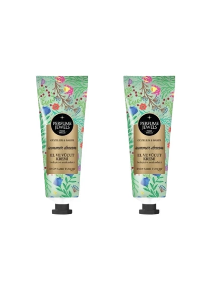 Eyüp Sabri Tuncer Perfume Jewels Summer Dream El Ve Vücut Kremi 50 Ml X 2 ürün görseli 1