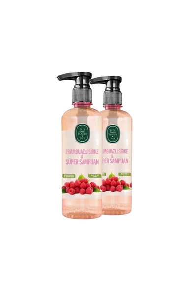 Eyüp Sabri Tuncer Frambuazlı Sirke & Süper Şampuan 2X500 Ml ürün görseli 1