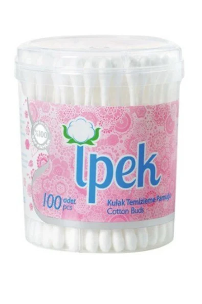 İpek Kulak Pamuğu Yuvarlak 100'lü 5 Adet ürün görseli 1