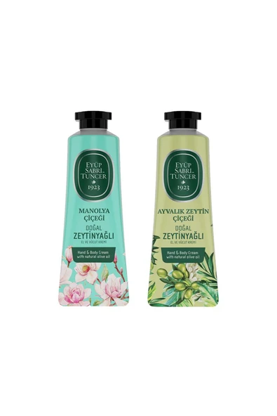 Eyüp Sabri Tuncer El ve Vücut Kremi Manolya Çiçeği, Ayvalık Zeytin Çiçeği 50 ml ürün görseli 1