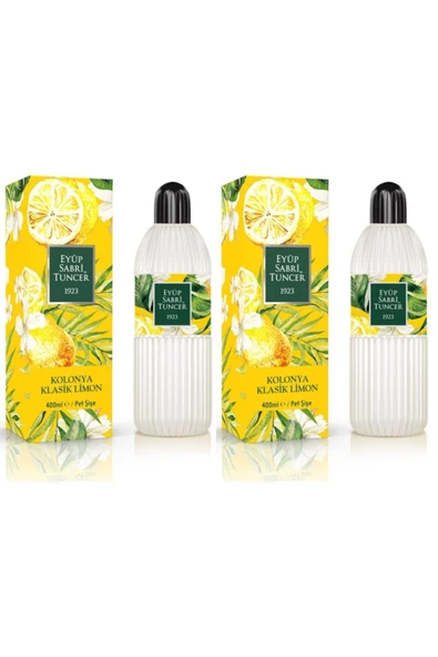 Eyüp Sabri Tuncer Klasik Limon Kolonyası Pet Şişe 400 Ml, 2 Adet ürün görseli 1